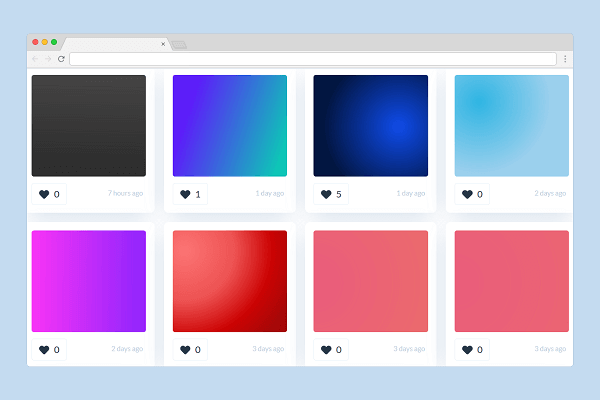 Gradient Hunt — Beautiful Color Gradients - Prototypr | Prototyping