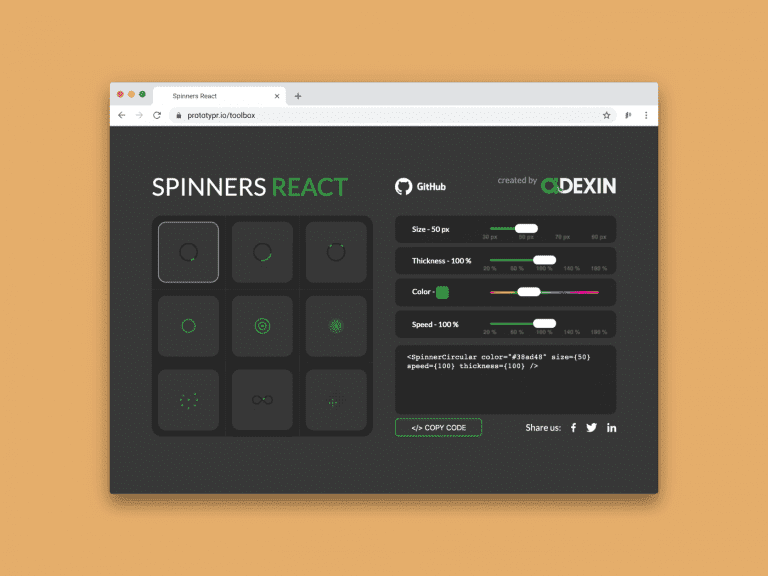 Spinners React Svg And Css Spinners For React Prototypr Io Spinners React Svg And Css Spinners For React Prototypr Io