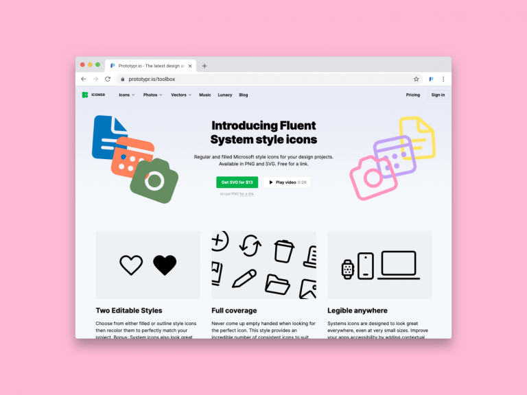Fluent System Icons - Regular and filled Microsoft style icons.