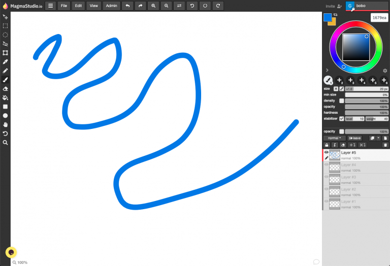 Magma Studio - a collaborative online painting & drawing tool